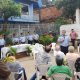 Reunión de policías con ciudadanos. (Foto Policía Nacional)