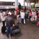 Gran afluencia de pasajeros en la Terminal de Ómnibus de Asunción. (1020 AM)