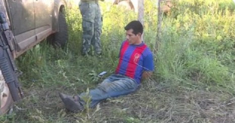 Hasta el momento es el único detenido por el atentado contra policías en exm Puentesiño. Foto: Gentileza.