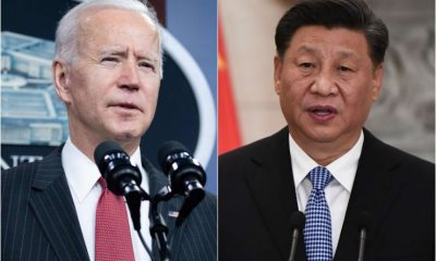 Joe Biden, presidente de EE.UU. y Xi Jinping, presidente de China. Foto: Asia News.