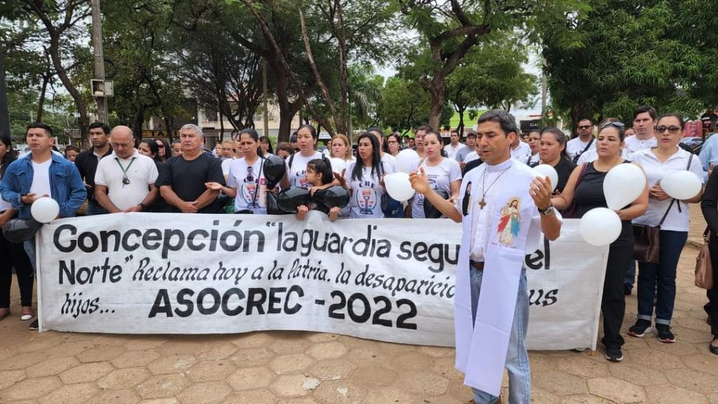 Docentes exigieron justicia por Isamar. Foto: Megacadena