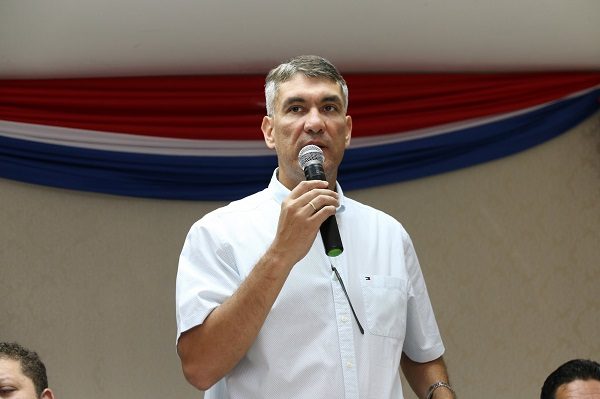 Ronald Acevedo, gobernador de Amambay. Foto: Gentileza