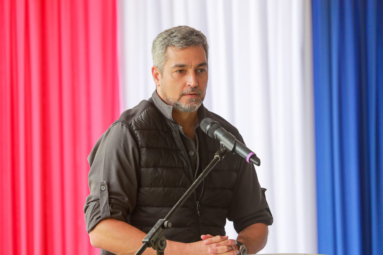 Mario Abdo Benítez. Foto: Presidencia.