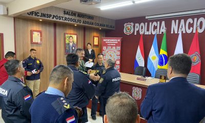 Paraguay hizo entrega del Comando Tripartito a Argentina. Foto: @DIHP_Paraguay