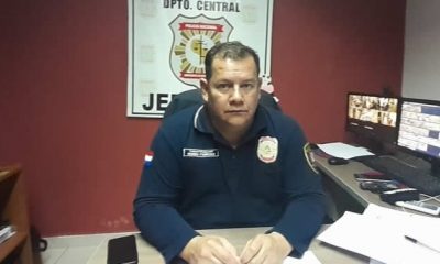 Nuevo director de Policía en Amambay, comisario Rubén Paredes. Foto: Megacadena.