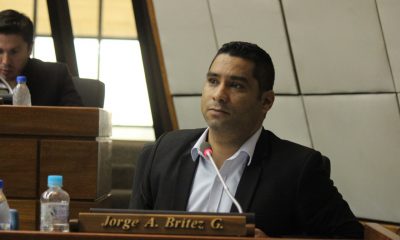 Diputado Jorge Brítez. Foto: Diputados.