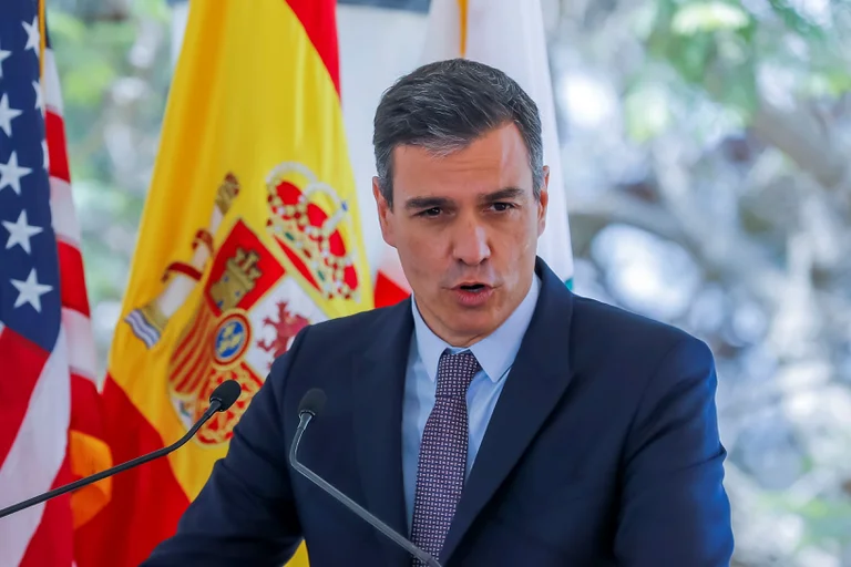 El presidente del Gobierno español, Pedro Sánchez. Foto: Infobae.