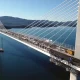 El puente Pelješac construido por China en Croacia. Foto: BBC Mundo