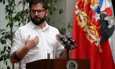 Gabriel Boric, presidente de Chile: Foto: Infobae