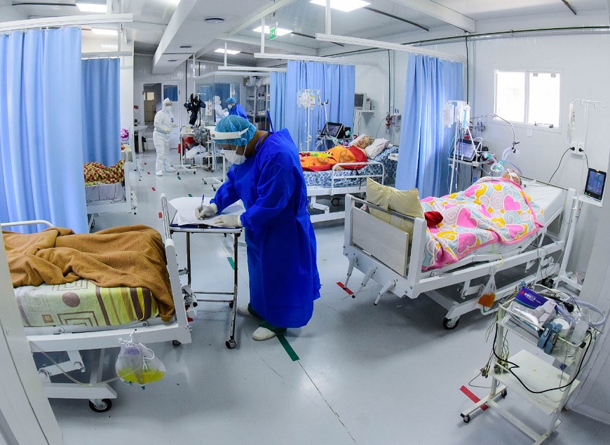 Casos respiratorios aumentaron considerablemente en los hospitales. Foto: Ministerio de Salud