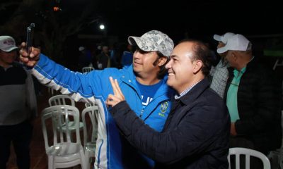 El gobernador Hugo Fleitas en un encuentro. (Foto Facebook).