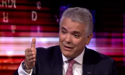 Iván Duque, presidente saliente de Colombia. Foto: BBC Mundo