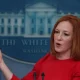 Portavoz de la Casa Blanca, Jen Psaki. Foto: La Tercera.