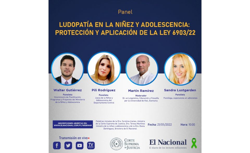 La charla virtual será este sábado 21 de mayo, a las 10:00 horas