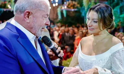 Lula da Silva contrajo nupcias con la socióloga Rosângela da Silva, de 55 años. Foto: Infobae