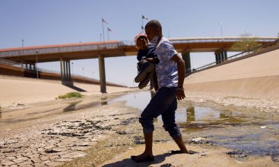 Migrante en la frontera El Paso. Foto: El País