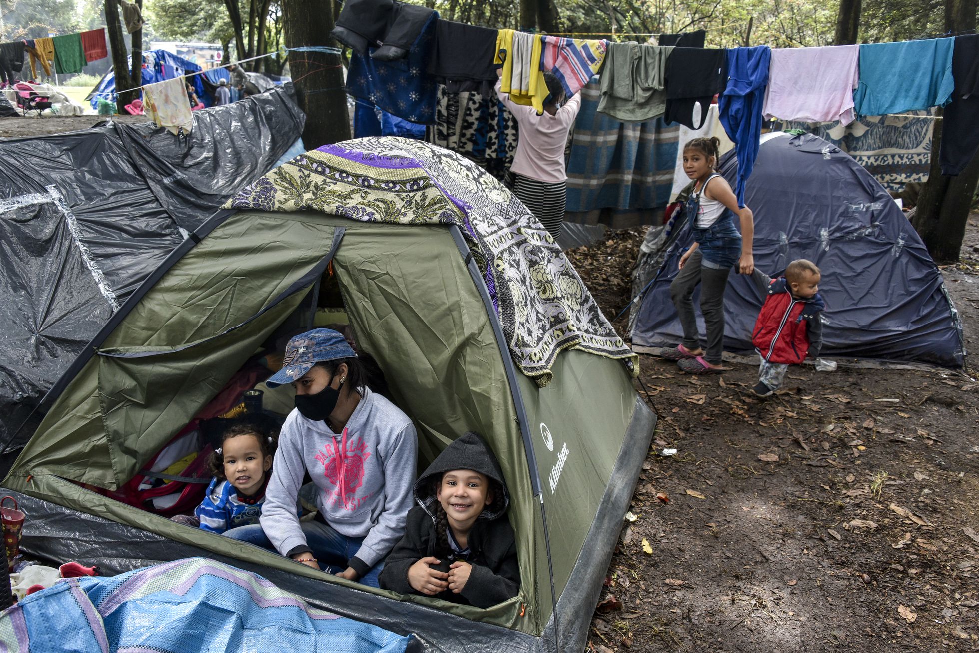 Migrantes venezolanos en Colombia. Foto: El País