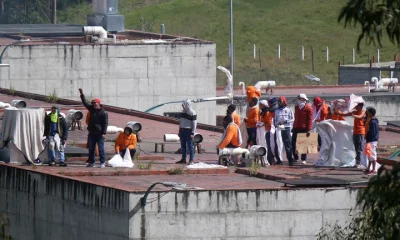 Motín en la cárcel de Ecuador. Foto: Infobae