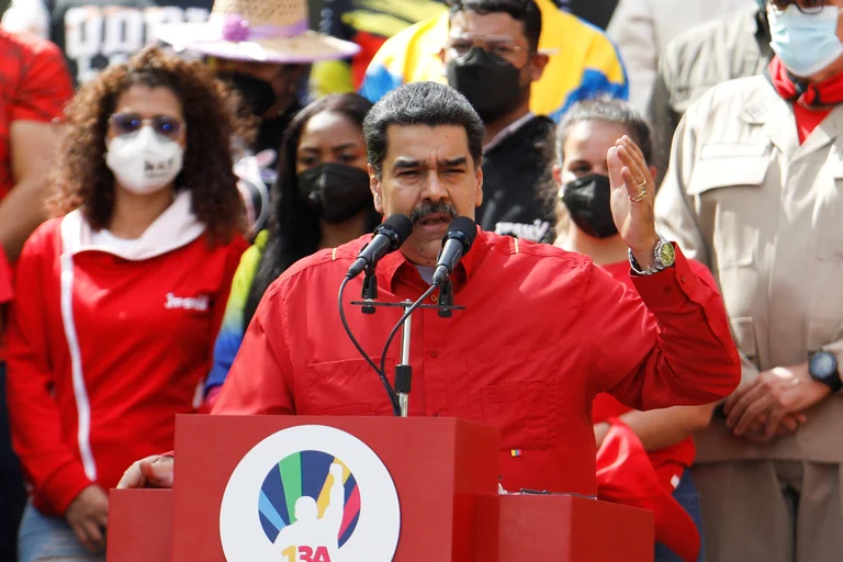 Nicolás Maduro, presidente de Venezuela. Foto: Infobae