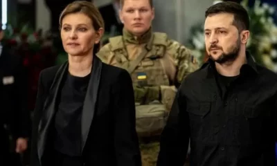 Olena Zelenska contó que apenas ha visto a su esposo, Volodymyr Zelensky, en estos casi 3 meses de guerra. Foto: BBC Mundo