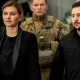 Olena Zelenska contó que apenas ha visto a su esposo, Volodymyr Zelensky, en estos casi 3 meses de guerra. Foto: BBC Mundo