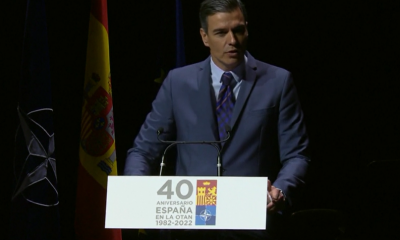 Pedro Sánchez, presidente del gobierno español. Foto: Captura de pantalla.