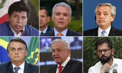Presidentes de América Latina con mayor desaprobación. Foto: Infobae