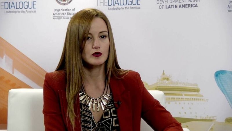 Soledad Núñez, precandidata a la vicepresidencia de la República. Foto: Infonegocios
