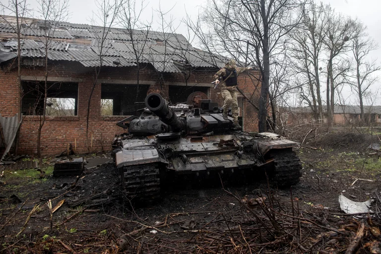 Tanque de guerra. Foto: Infobae.