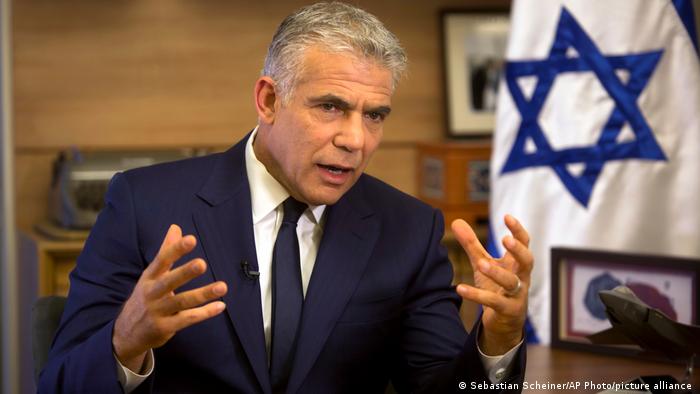 Yair Lapid, ministro israelí. Foto: DW.