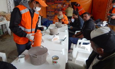 Comidas ofrecidas en el refugio. Foto: SEN.