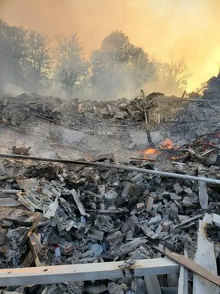 Cientos de fallecidos dejó el bombardeo. Foto: Infobae