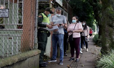 Colombianos acuden a las urnas para elegir al próximo presidente. Foto: NY Times.