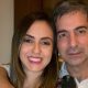 El fiscal ultimado, Marcelo Pecci, con su esposa Claudia Aguilera. Foto: Instagram