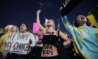 Mujeres que protestan a favor del aborto en Estados Unidos. Foto: El País.
