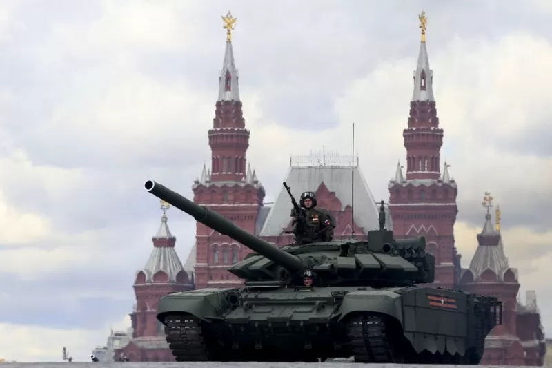 El 9 de mayo, Rusia celebra la victoria en la Segunda Guerra Mundial. Foto: BBC Mundo