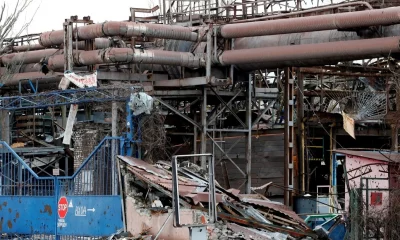 Masacre en la guerra Rusia-Ucrania: encuentran 70 cadáveres en una fábrica bombardeada en Mariúpol. Foto: Río Tercero