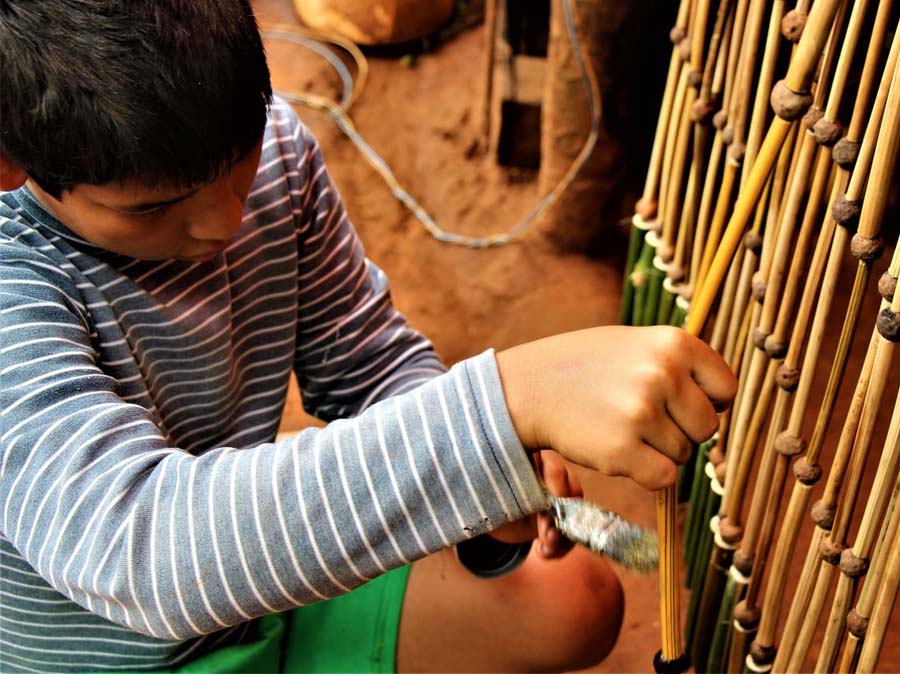 Comunidad ava guaraní de Luque. Cortesía