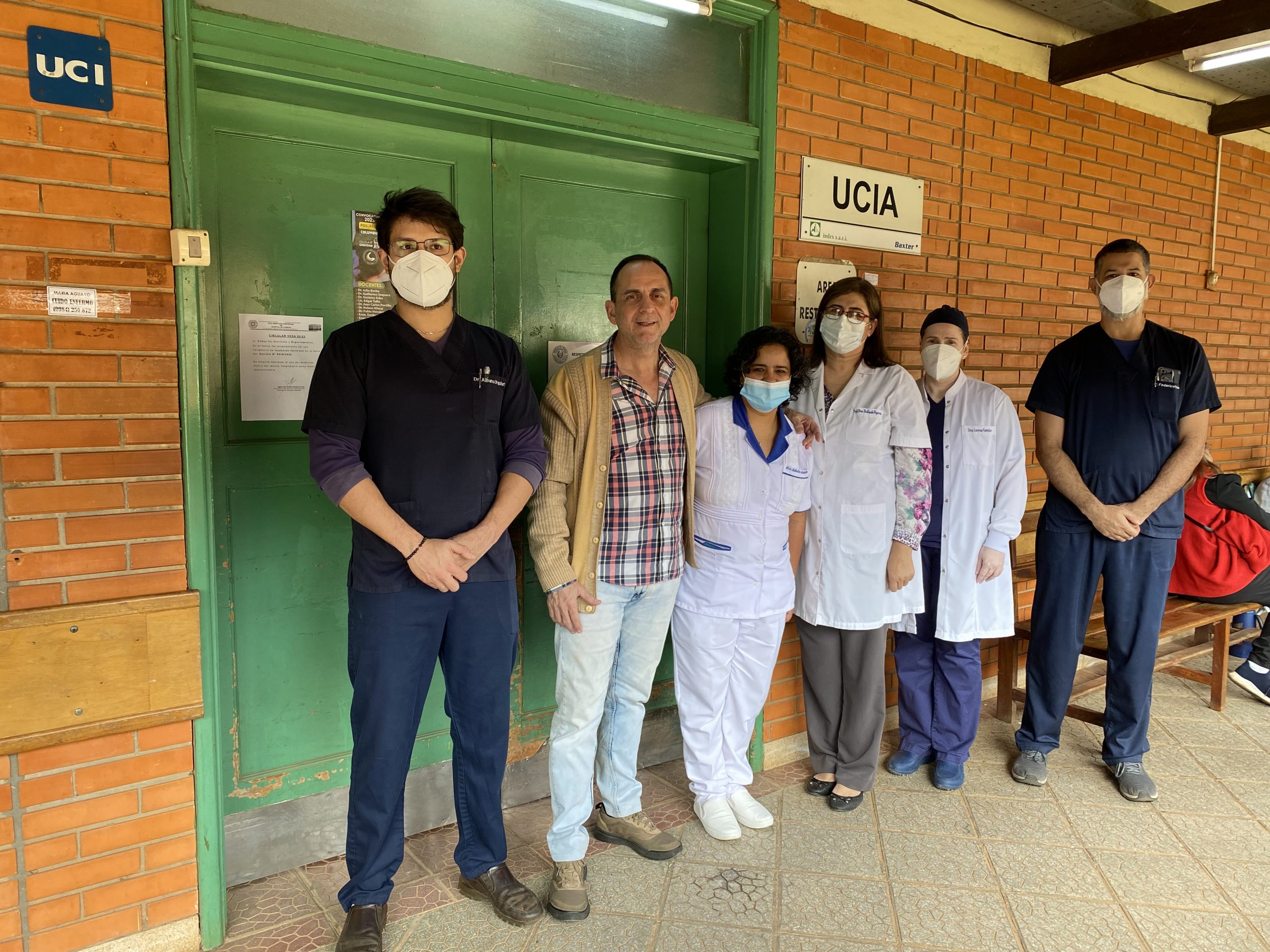 23 años de la centralización de la Unidad de Cuidados Intensivos de Adultos del Hospital de Clínicas. Foto: Gentileza