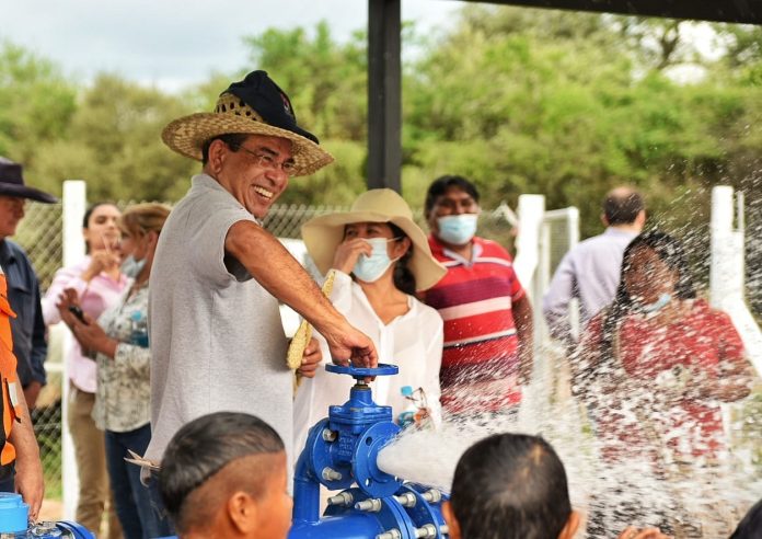 Paraguay duplicó el acceso al agua potable en zonas rurales en apenas dos décadas. Foto: MOPC