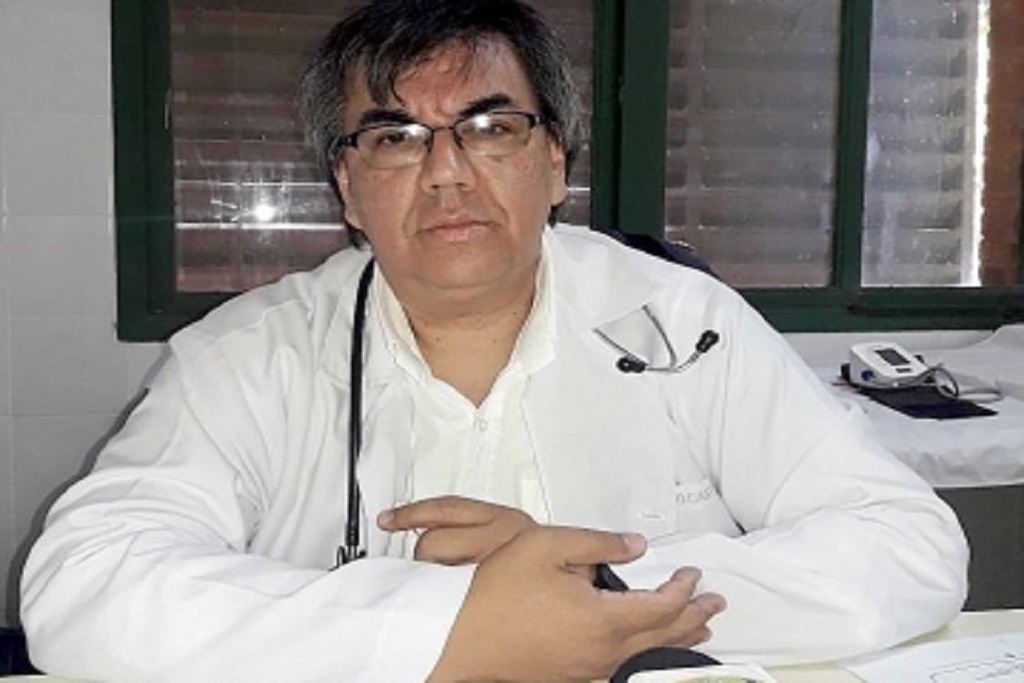 Dr. Atilio Castillo, presidente de la Sociedad Paraguaya de Diabetología. Foto: El informante.