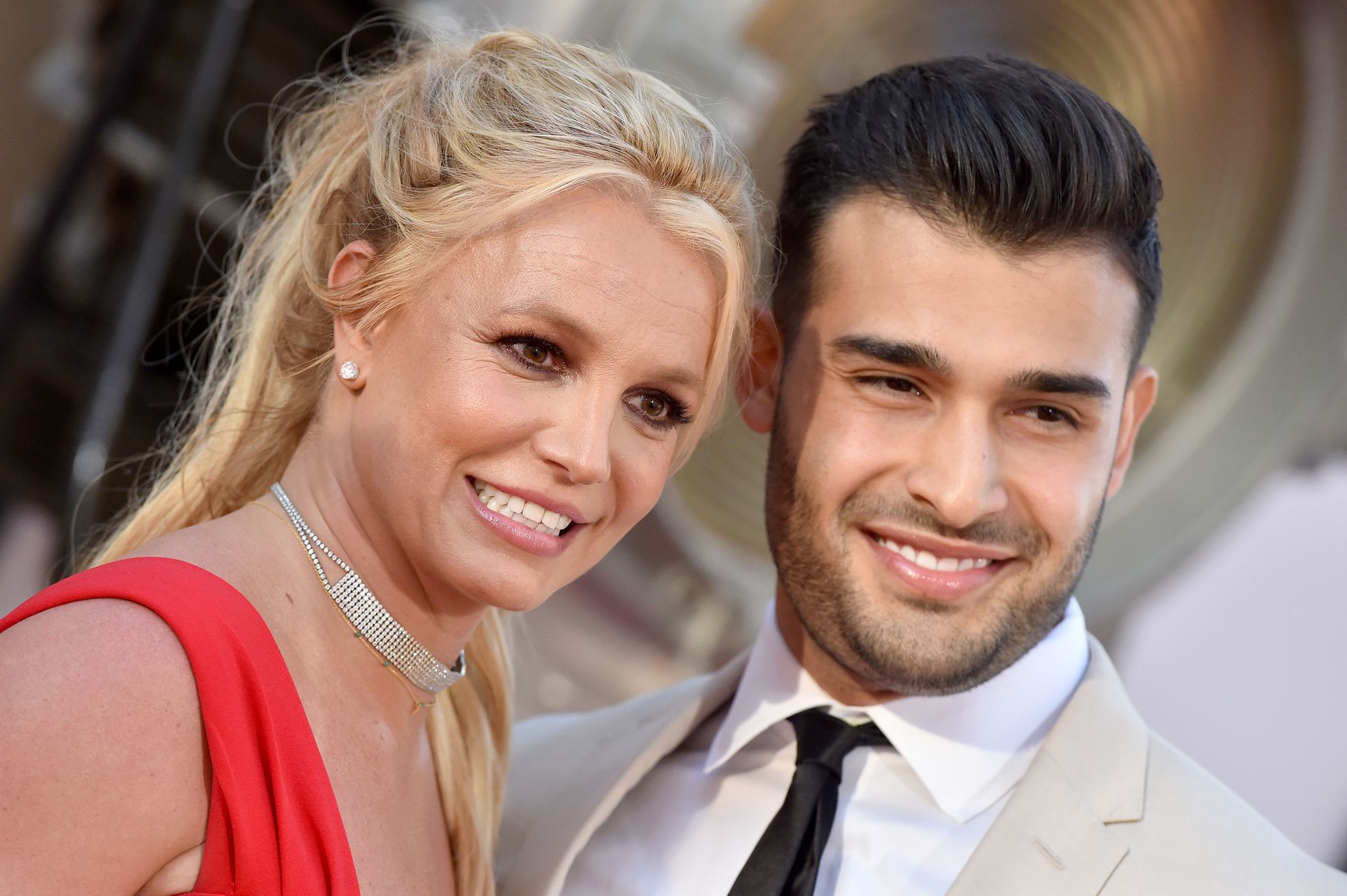 Britney Spears y Sam Asghari contrajeron nupcias en una ceremonia íntima. Foto: El País