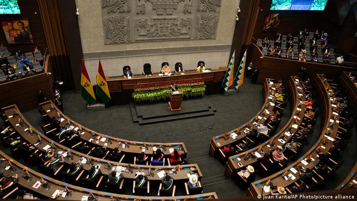 Congreso boliviano. Foto: DW