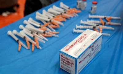 Dosis de la vacuna de Moderna contra el Covid-19. Foto: Infobae.