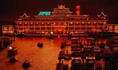 El restaurante Jumbo era un atractivo reconocible de la bahía de Hong Kong, pero desde 2013 no reportaba beneficios económicos. Foto: BBC Mundo.