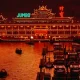 El restaurante Jumbo era un atractivo reconocible de la bahía de Hong Kong, pero desde 2013 no reportaba beneficios económicos. Foto: BBC Mundo.