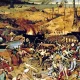"El triunfo de la Muerte" es una de las obras más conocidas del pintor flamenco Pieter Brueghel que retrata la llegada de la Peste Negra a Europa. Foto: Infobae