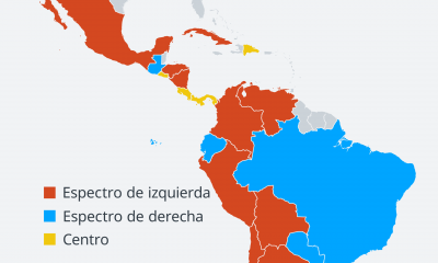 La izquierda en América Latina. Info: DW