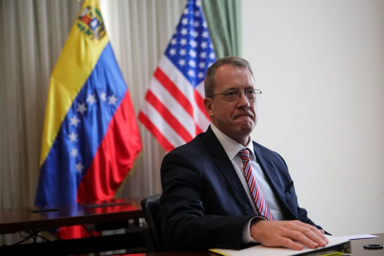 James Story, embajador de EE.UU. para Venezuela. Foto: Infobae