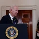 Joe Biden pronunció un discurso solemne en la Casa Blanca después de que se conociera la sentencia histórica. Foto: Infobae